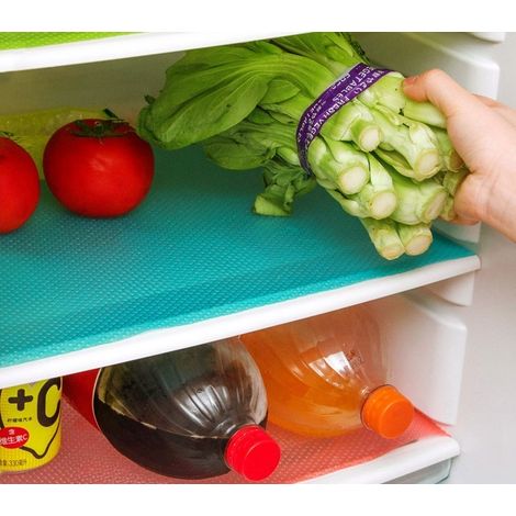 4220 Lot de 3 tapis de réfrigérateur anti-humidité fruits et légumes