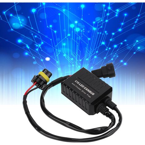 Module décodeur de phares à LED C19 9006 : éliminateur de défauts, suppresseur d'interférences CEM (1/5)