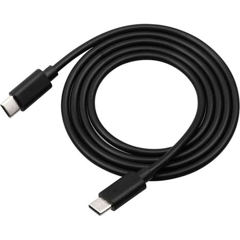 Câble de charge rapide Type-C vers Type-C pour Samsung Galaxy S21 Ultra 5G Noir
