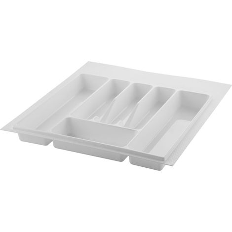 Economy Besteckeinsatz S72 490x440x45mm Besteckkasten Kunststoff weiß