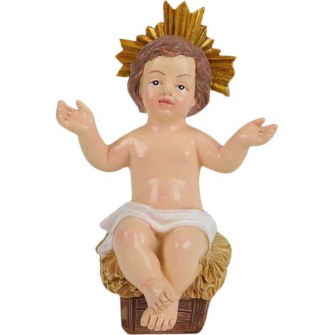 Figurine Miniature Enfant Jésus Statuette Miniature Catholique De  Statue Résine Enfant Jésus Crèche Idéal pour Maison Catholique Chrétienne Église et Table de Fêtes (1/5)
