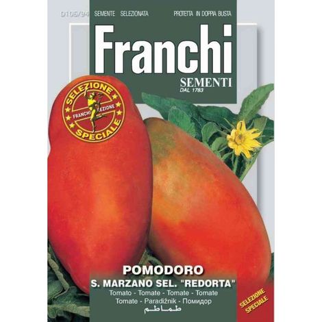 SEMI POMODORO SAN MARZANO REDORTA FRANCHI SEMENTI