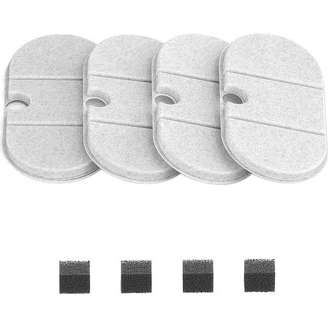 1 Filtre, charbon actif, élimine impuretés, système filtration, fontaine à chat (1/5)