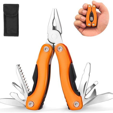 Pince multifonction pliable et portable, adaptée à une utilisation à la maison et en extérieur, pince pliante, mini pince (1/5)
