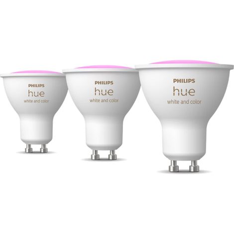 Philips Hue White and Color ambiance GU10 Punto de iluminación inteligente 4,2 W (1/3)