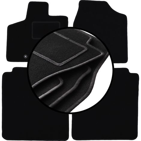 Satz Velours-Fußmatten für: Chrysler Grand Voyager V Minivan (2008-2016)