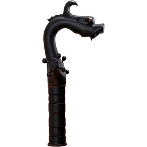 Robinet de lavabo de salle de bain à montage sur plage, 2 boutons, mitigeur monotrou pour vasque - Haut (1/4)