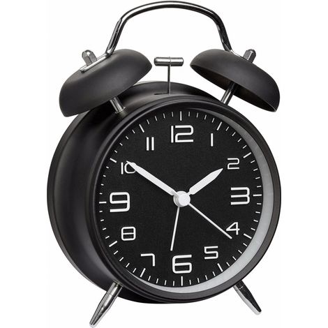 TFA Dostmann 60.1025 Mechanisch Wecker Schwarz Alarmzeiten 1 (1/4)