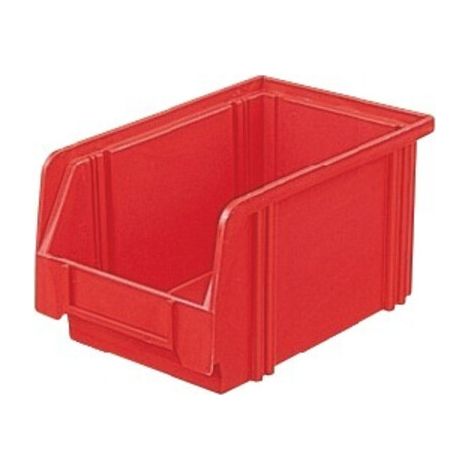 Sichtlagerkasten LK L500/450xB300xH200mm Polystyrol rot LA-KA-PE (1/5)