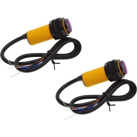 2pcs Capteur De Proximité, Infrarouge, Évitation D'obstacle, Réglable 3-80cm, Pour Robot Et Automatisation (1/5)