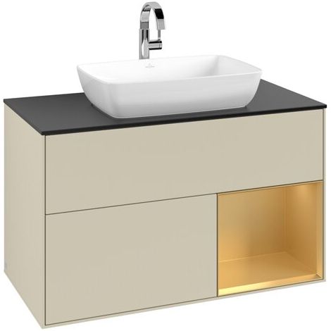 Villeroy & Boch F782HFHJ Armoire sous-lavabo Finion F78 (1/3)