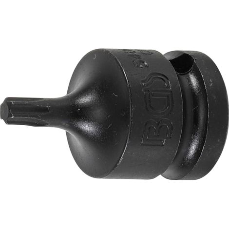 BGS Kraft-Bit-Einsatz Antrieb Innenvierkant 12,5 mm (1/2&quot) T-Profil (für Torx) T30 - 5486-T30