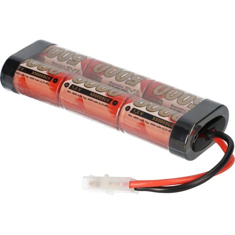 XCell RC-Pack 7,2V / 5000mAh - L2x3 Zelle Sub-C X5000SCR Tamiya-Stecker (1/5)