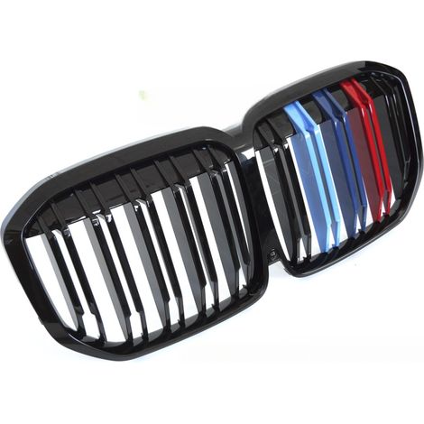 Grille calandre BMW X7 G07 de 2018 a 2022 Noir Brillant 3 couleurs-42689937 (1/4)