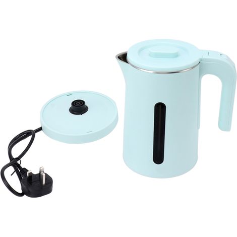Bouilloire Électrique Inox 2000W 2L avec Arrêt Automatique, Sans BPA, pour Maison, Prise UK 220V Bleue (1/5)