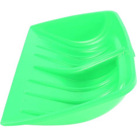 Pelle à neige en plastique PP avec lame pour gravier, terre, feuilles, jardinage, construction, propre et écologique (1/5)