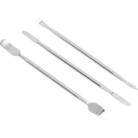 3-teiliges Metallspatel-Set mit 2 Enden – Reparatur- und Öffnungswerkzeug-Set, universell für Mobiltelefone, Tablets und Laptops (1/5)