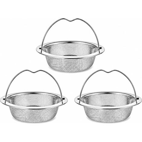3PCS Filtre Évier Cuisine, Bouchon Évier Cuisine, Passoire Évier, Filtre Cuisine en Acier Inoxydable, Grille Évier, Bonde Évier, 11 cm Diamètre Extérieur, 8 cm Diamètre Intérieur (1/5)