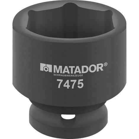 MATADOR, 7475 0330, Power-socket, 12,5 (1/2): 33 mm