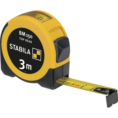 STABILA Taschenbandmaß BM 150, metrische Skala - 19839
