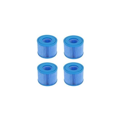 Lot de 4 filtres de Type VI pour Best-Way Filtre Piscine Cartus Taille 6 Piscine Filtre Cartouche -58323,90352E, pour Lay-Z Spa Filtre (1/4)