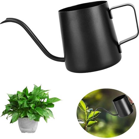 Watering Can Watering Can for Indoor Plants Stainless Steel Long Spout Garden Watering Can for Indoor Plants Succulents