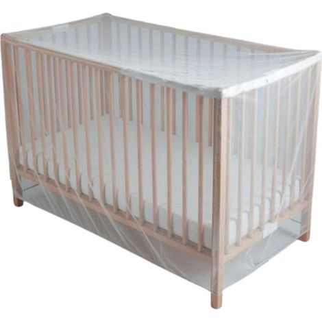 Tineo Baby-Moskitozaun Schutzbett Hell Polyester