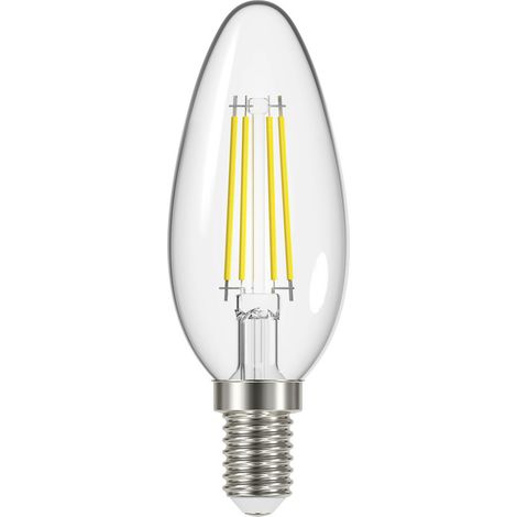Ampolla Trasparente Fiamma LED E14 4 W - Prolight