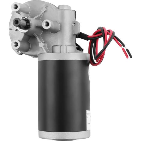 Moteur à vis sans fin, 24V, 45W, 220 tr/min, diamètre d'arbre 10mm, couple max 30Nm (1/5)