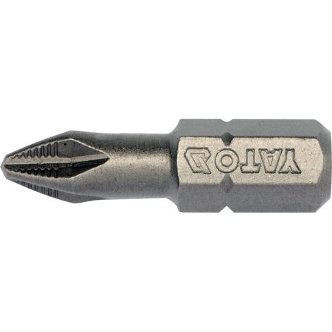 Coffret de 10 embouts 1/4" (6,3 mm) PH2x25 mm