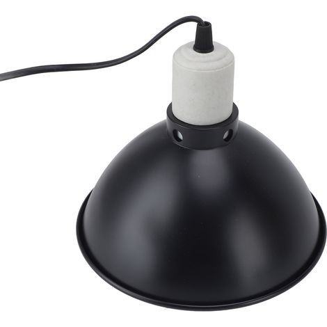 Lampenschirm für Reptilien-Heizlampe (300 W, UVA/UVB-Lampe), Kuppelform, geeignet für Echsen, Schildkröten und Schlangen, EU-Stecker (220 V) (1/5)