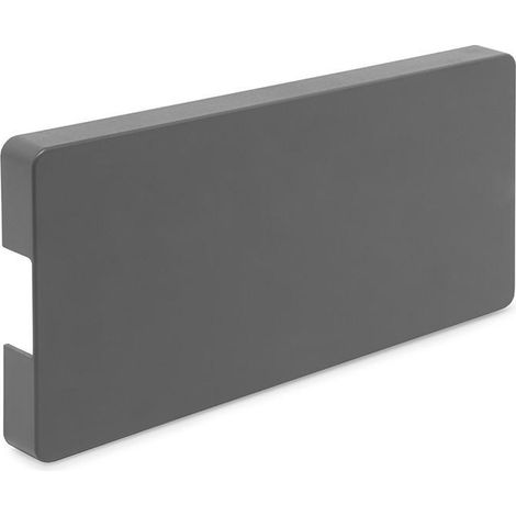 tapa para mecanismo slimwinch acabado gris tipo herraje sobreponer (1/3)