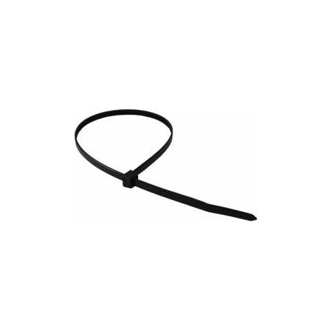 Brida para cables de 3,6 x 300 mm, 50 unidades, color negro Elcan (1/4)
