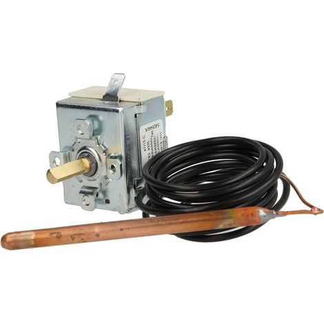 Riello – Thermostat radiateur électrique – Précision de régulation thermique – Tube capillaire 0,4 mm pour installation facile – Compatible systèmes chauffage