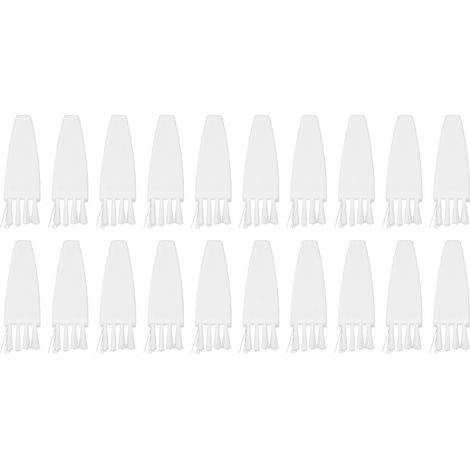 Lot de 20 brosses de nettoyage pour tondeuses à barbe électriques, manche en PP et poils en nylon, accessoires informatiques. (1/5)