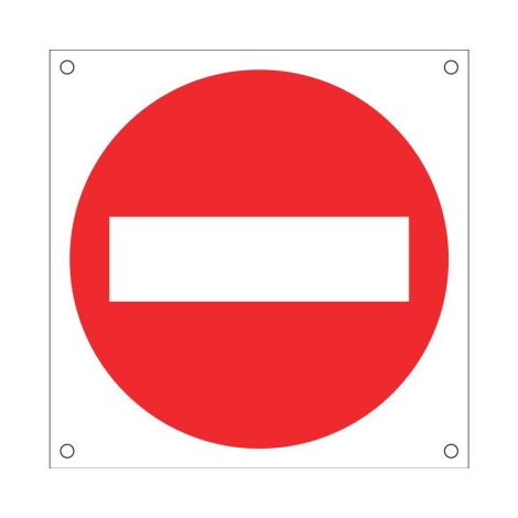 COFAN señal polipropileno celular 600x600mm ob18 prohibido , Señal Polipropileno Celular 600x600mm Prohibido. El diseño de la señal puede variar, pero en ningún caso se variará el
