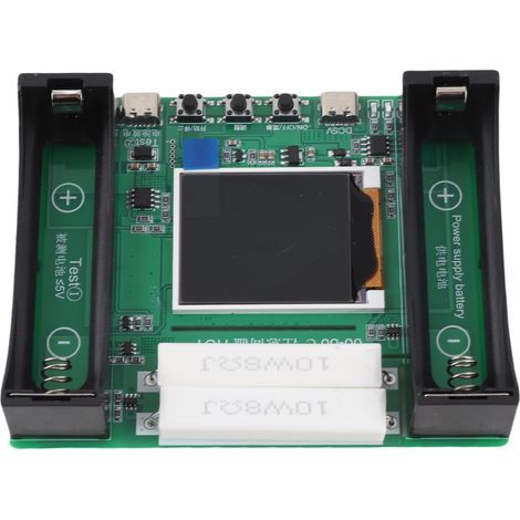 18650 Lithium Battery Capacity and Internal Resistance Tester, Cycle Charge Capacity Analyzer/Capacity Measurement/Internal Resistance Measurement, Type C Power Interface (1/5)