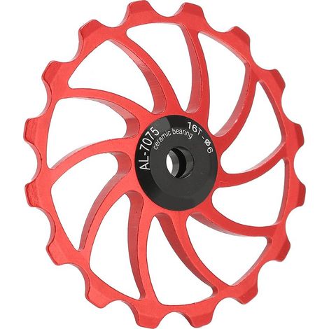MEIJUN Galet de Dérailleur 16T en Céramique pour VTT et Vélo Route (1/5)