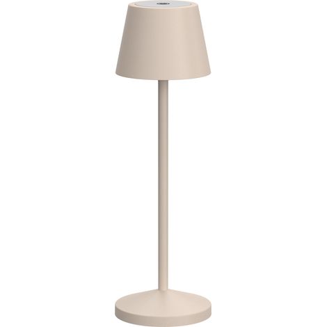 Lámpara de mesa inalámbrica H25CM EMILY SAND (1/2)