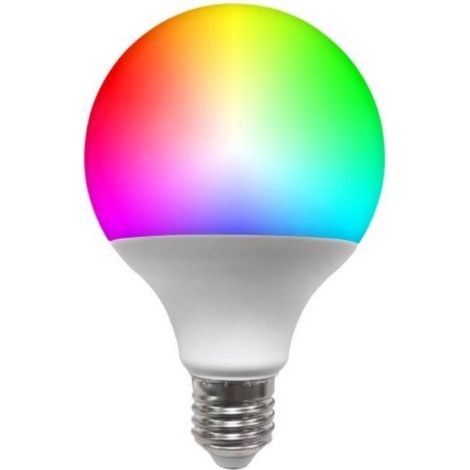 Silamp – Ampoule connectée E27 11W RGBW WiFi – 470 lumens – Angle d’éclairage 300° – Dimmable via application – IP20 pour intérieur