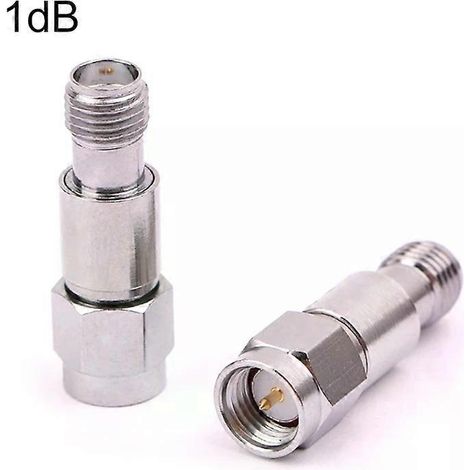 Connecteurs coaxiaux fixes SMA Atténuateur 1 dBi DC-6 GHz par (1/5)