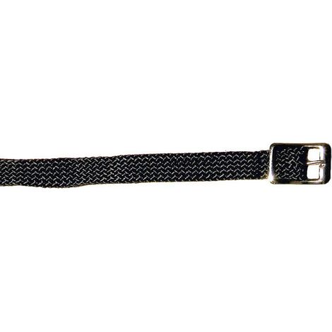 Cinturini in nylon intrecciato per speroni inglesi - Nero 10