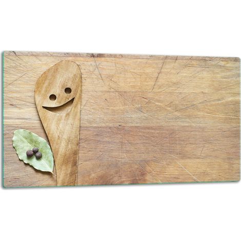 Tagliere della tavola di vetro 52x30 legno (1/5)