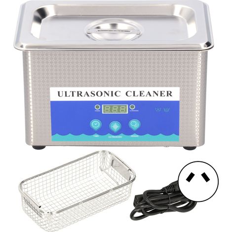 Nettoyeur ultrasonique DK‑009B 0,9L 55W 220V AC, acier inoxydable, minuterie, équipement de nettoyage, prise AU (1/5)