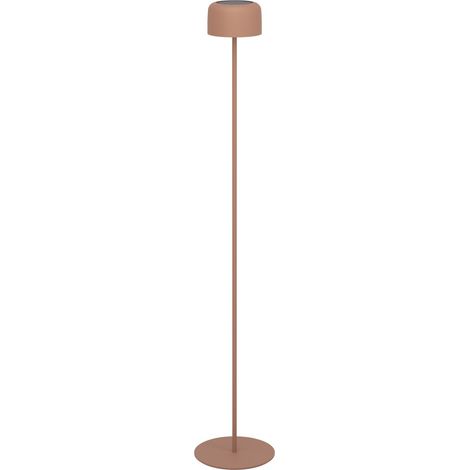 Lampada Ricaricabile Moderna Roccanova-L Acciaio Arancione Led 2,8W 270Lm Ip44