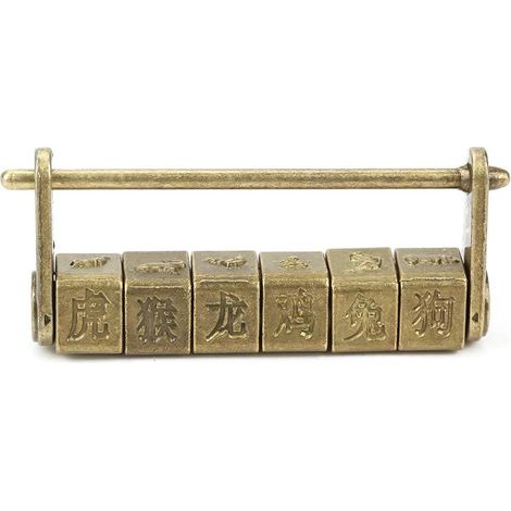 Vintage Password Steps serrures décoratives vintage en (1/5)