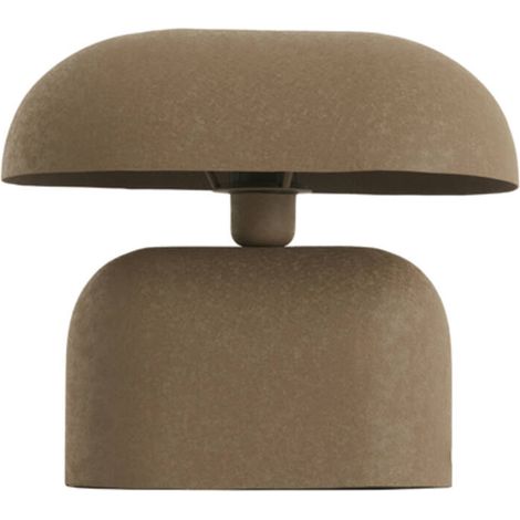Light & Living - tischlampe - Todd - braun - metall -