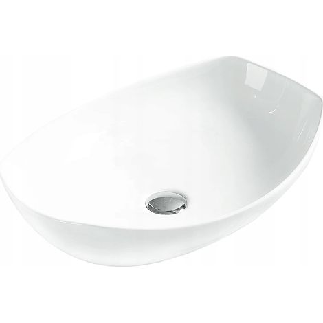 Mexen Gianna lavabo sobreencimera 56 x 39 cm, blanco - 21915600