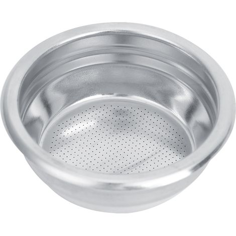 Panier à filtre poreux simple et Double de 58mm, Machine à café semi-automatique, filtre à poignée sans fond (Double)