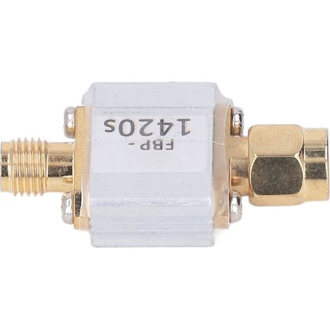 Filtre passe-bande SAW 1420 MHz, module à bande passante de 80 MHz, interface SMA pour composants électroniques de radioastronomie (1/5)